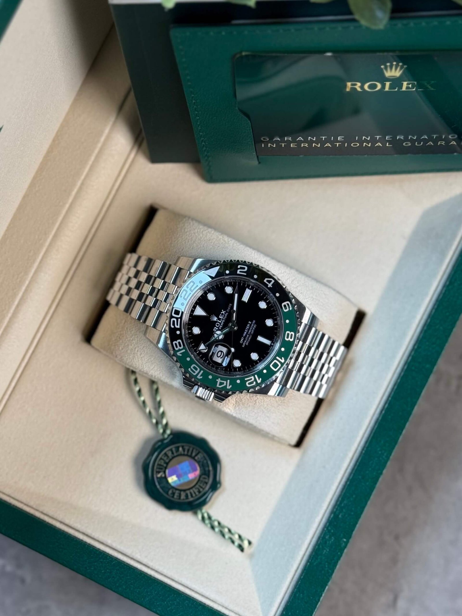 Rolex GMT Master II 40mm "Sprite" 2025