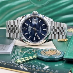 Rolex Datejust 36mm "Motif blue" Dial 2023