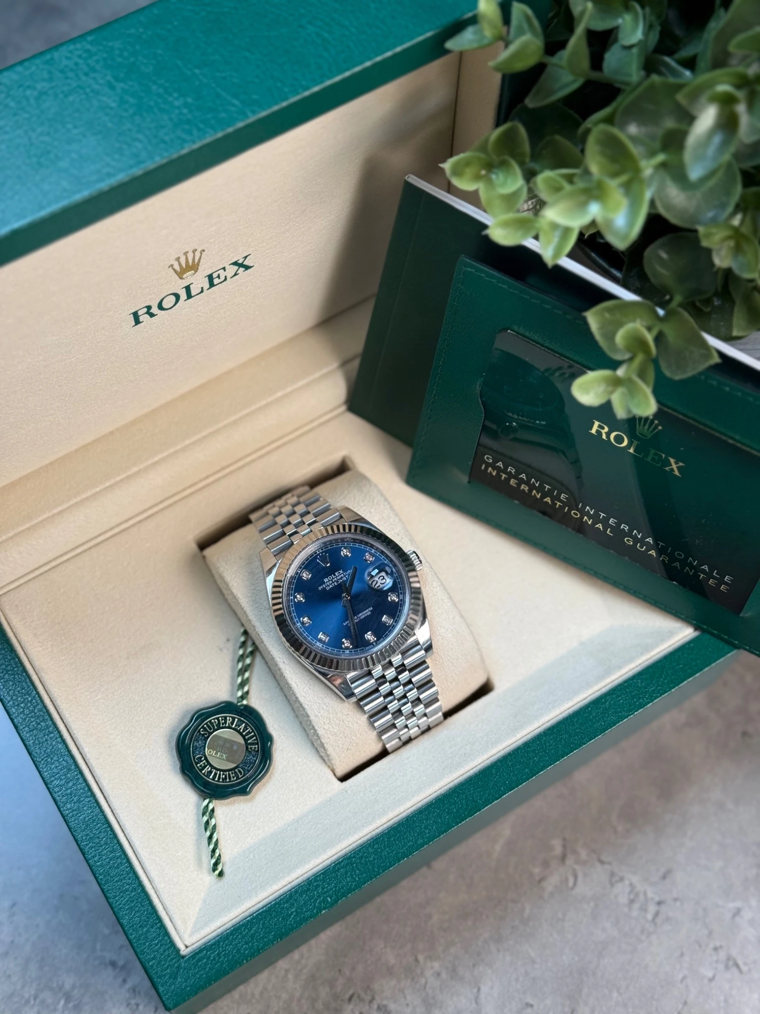 Rolex Datejust 126334 "Blue Diamond Dial" 2026 NEW