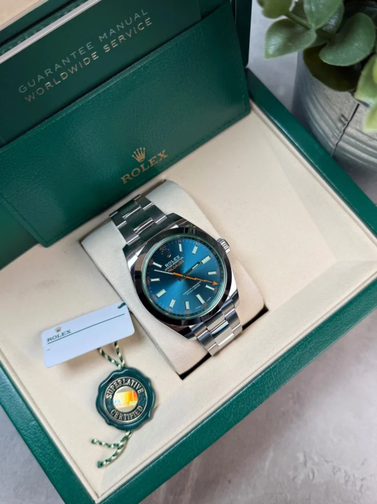 rolex-milgauss-116400gv-blue-dial-2022-new
