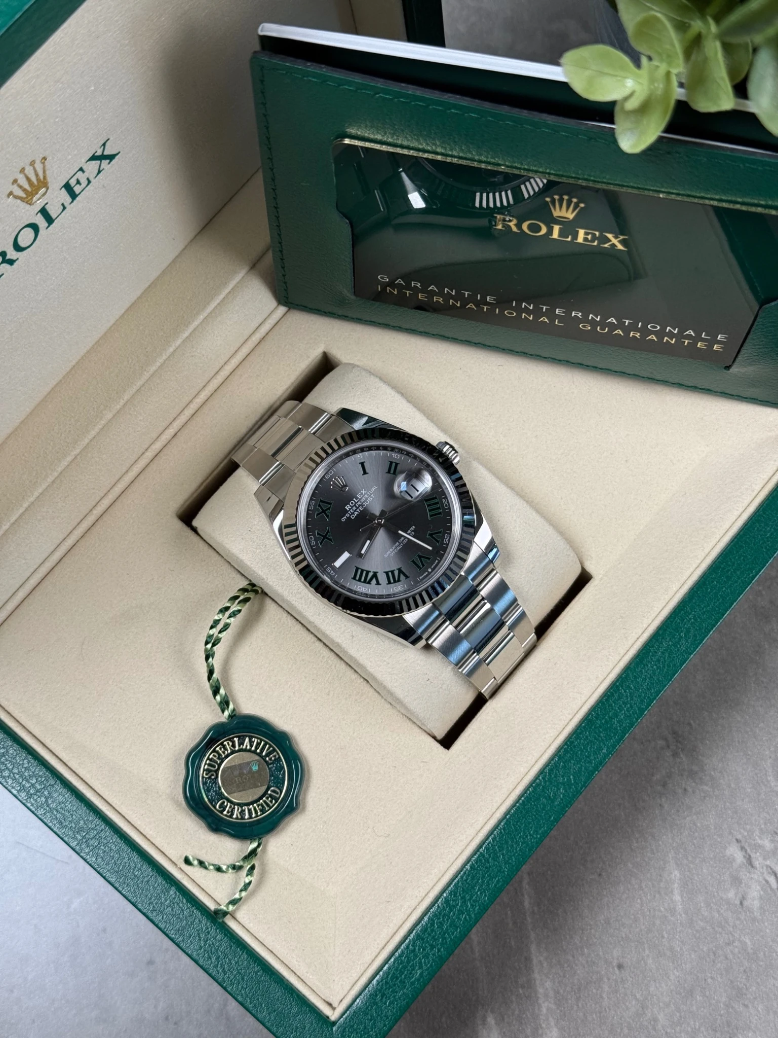 Rolex Datejust 41MM 126334 "Wimbledon" 2026
