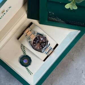 Rolex Datejust 36 126231 with chocolate dial and Oyster bracelet