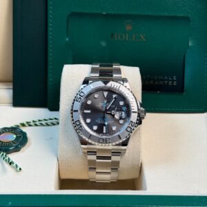 Rolex Yacht-Master 40 126622 in staal met platina ring en rhodium wijzerplaat
